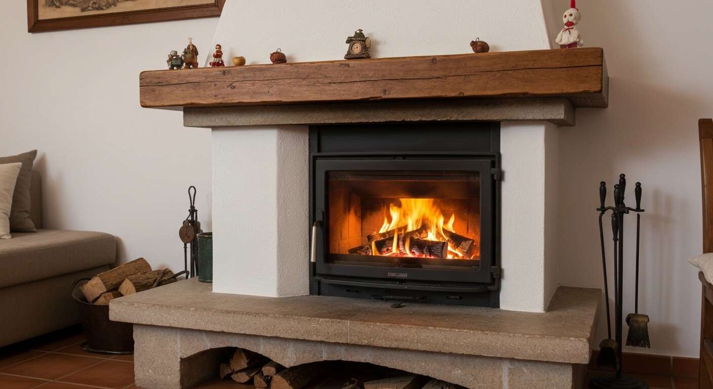 Entretien de la vitre et du foyer de cheminée Entretien de la vitre et du foyer de cheminée