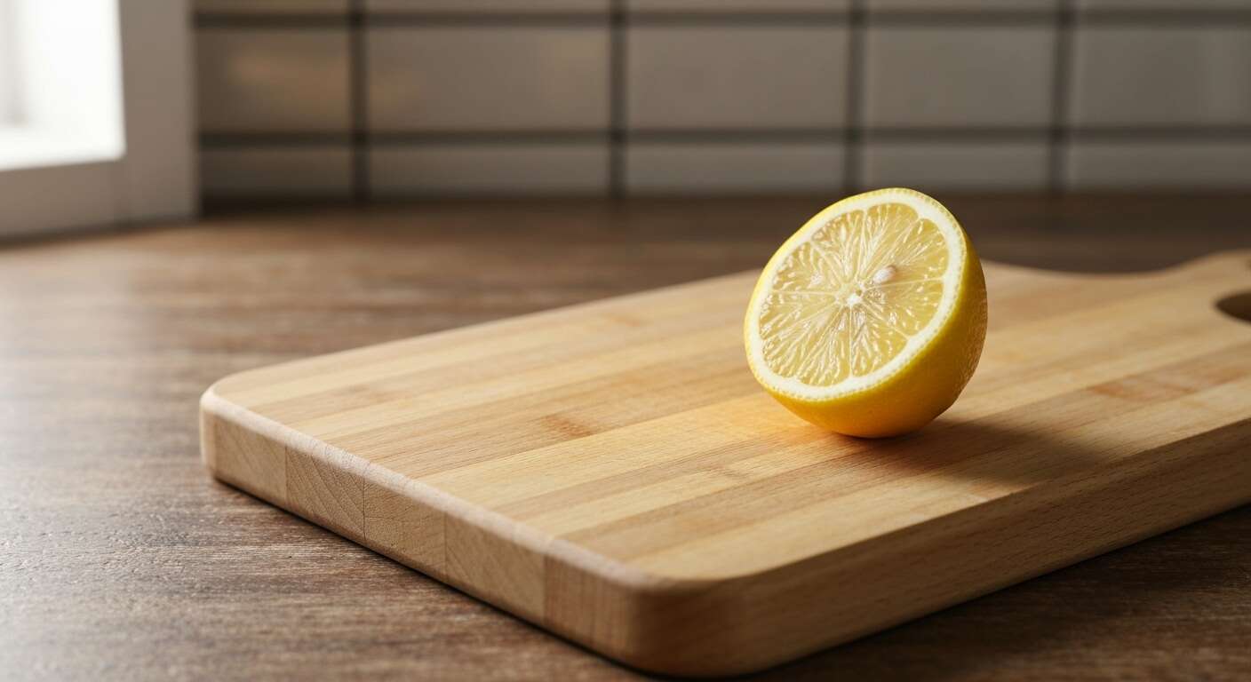 Nettoyer sa planche à découper avec du citron Nettoyer sa planche à découper avec du citron