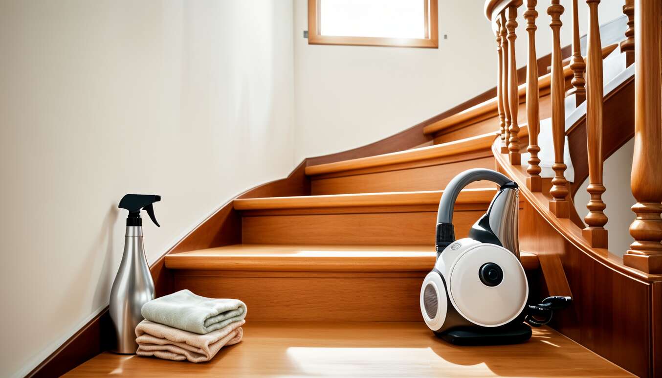 Préparer les outils et produits de nettoyage adaptés Préparer les outils et produits de nettoyage adaptés