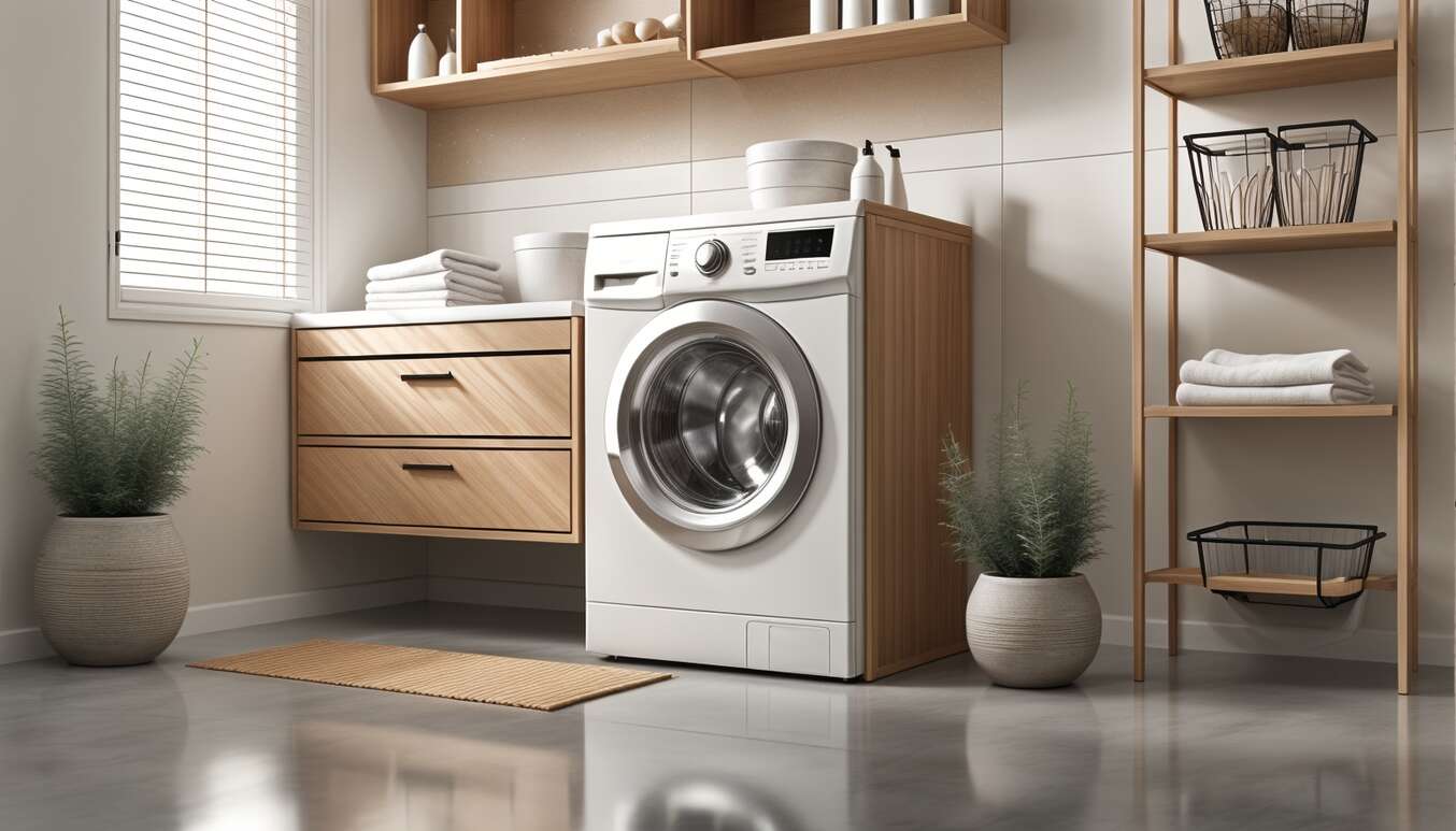 Création d'une buanderie discrète dans votre intérieur Création d'une buanderie discrète dans votre intérieur