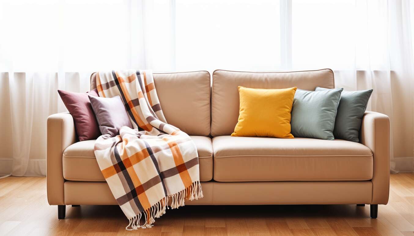 Come pulire efficacemente plaid e cuscini ?