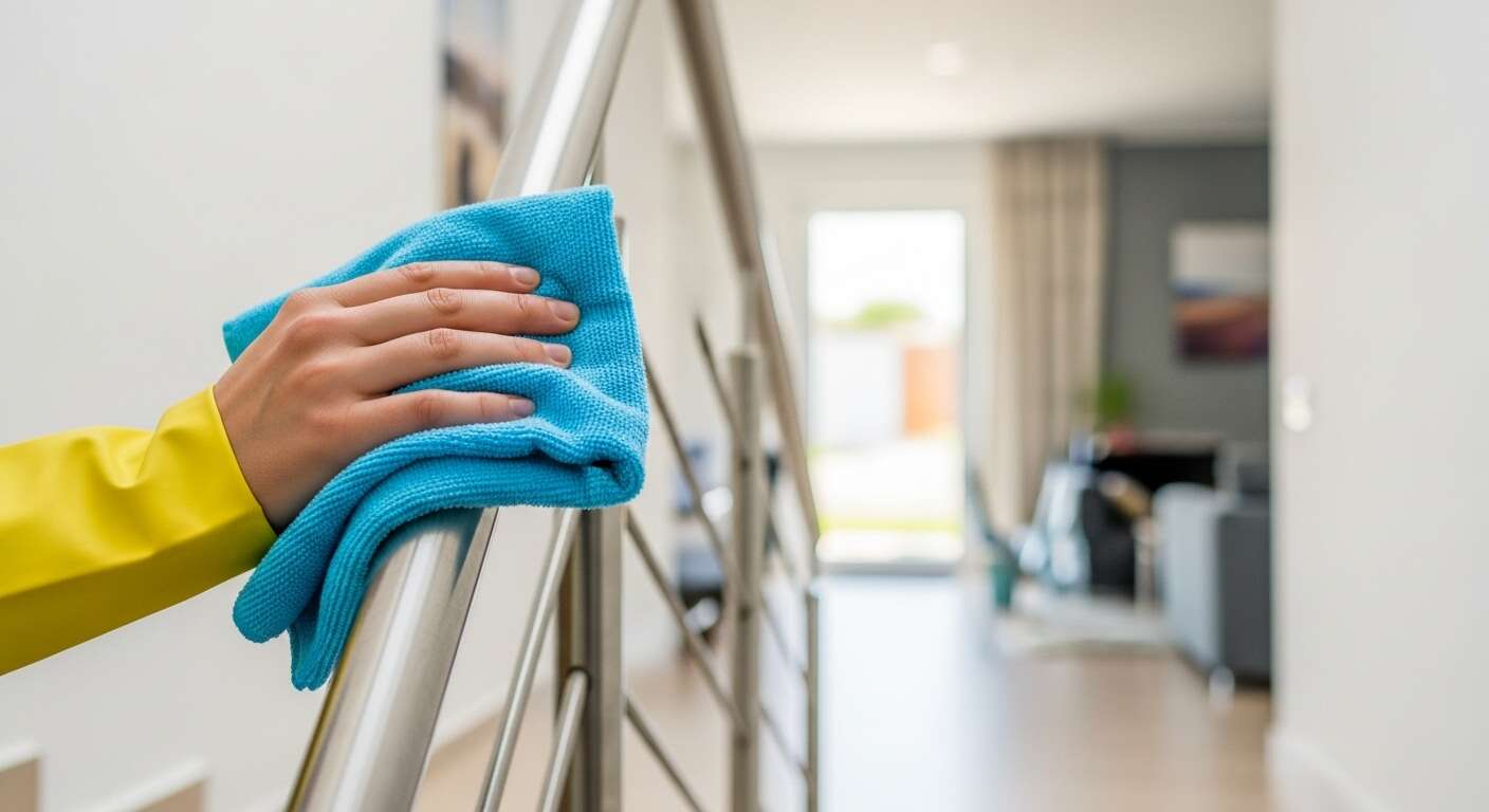 Come pulire efficacemente una ringhiera delle scale