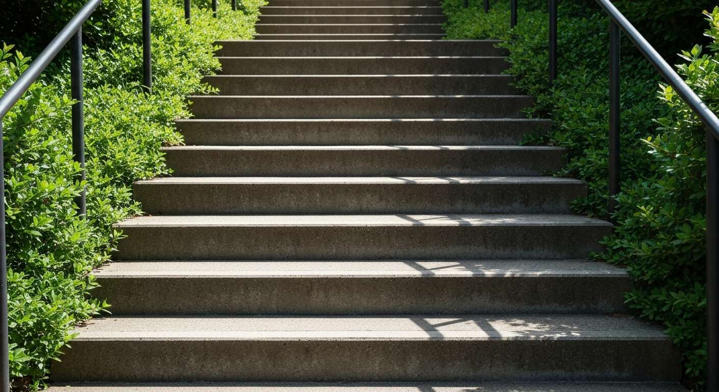 Come pulire e mantenere una scala in cemento ?