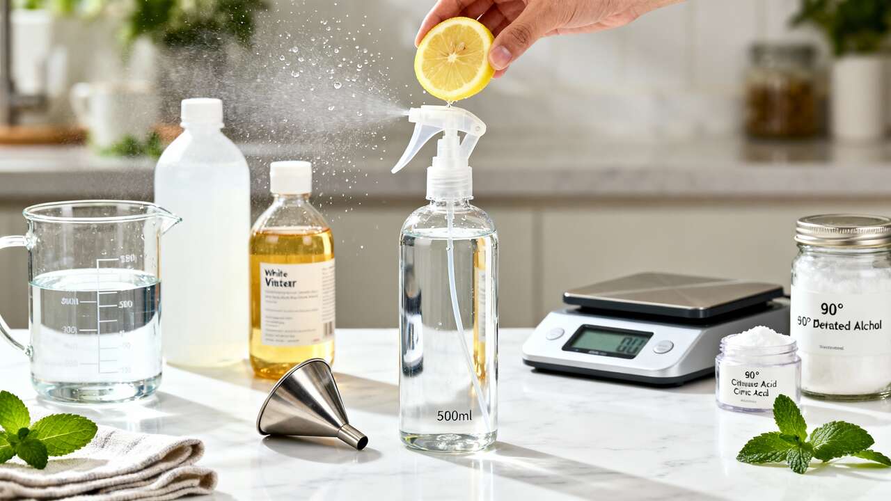 Ricetta fai da te: detergente per vetri efficace e naturale