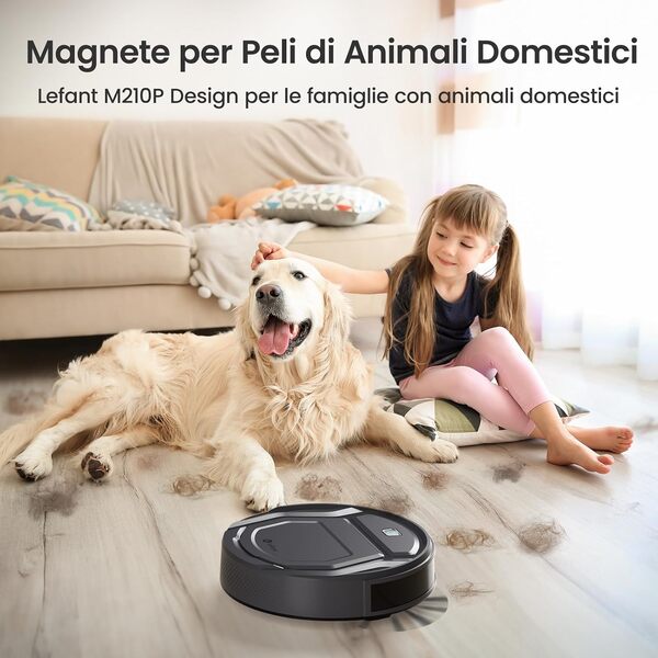 Scopri la recensione completa del Lefant M210P 2200Pa, il robot aspirapolvere ultra sottile con potenza 2200Pa. Prestazioni elevate, design compatto e tecnologia intelligente per una casa sempre pulita.