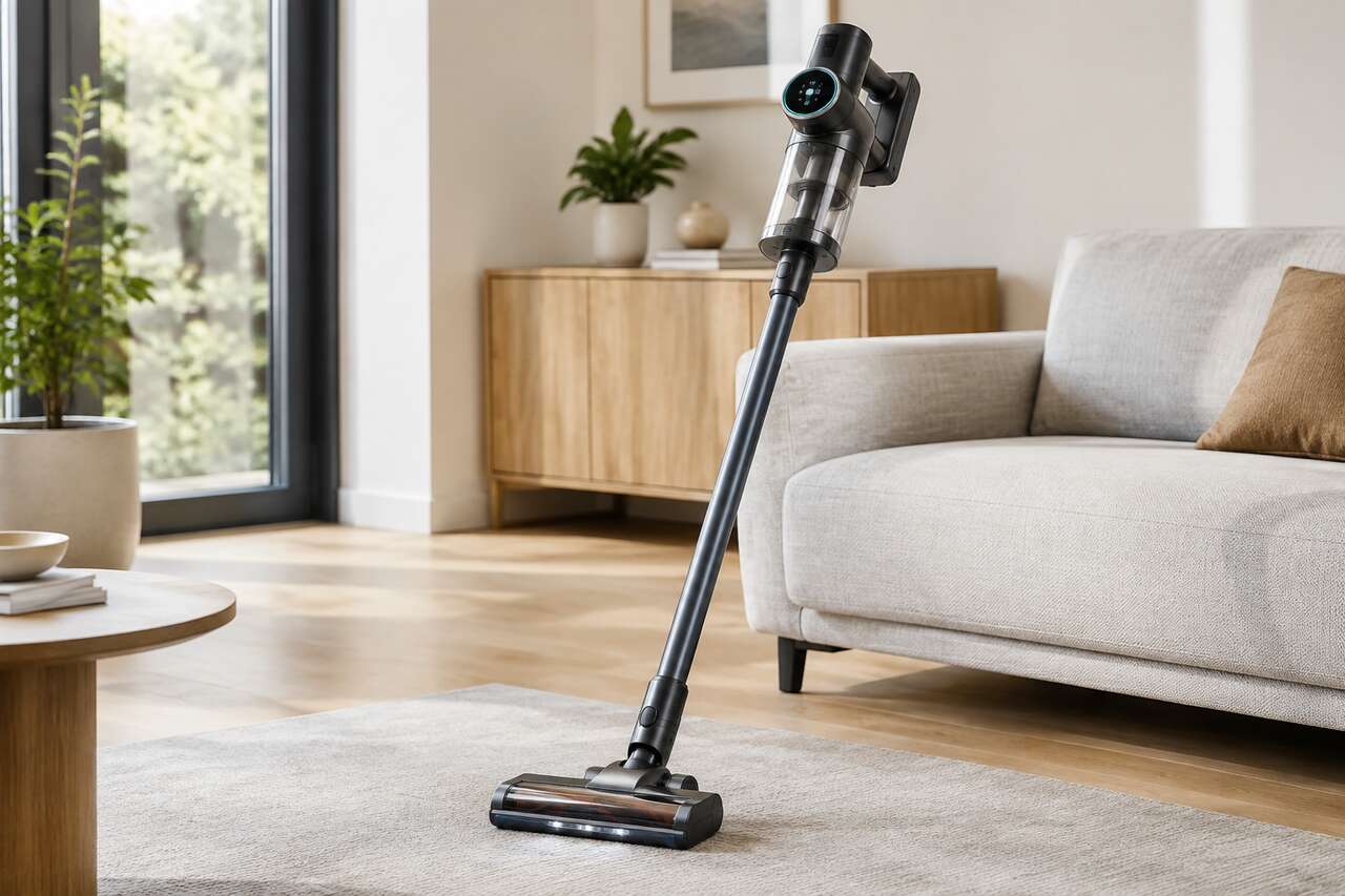 Recensione: lefant V1, aspirapolvere senza fili 40000Pa con display LED touch