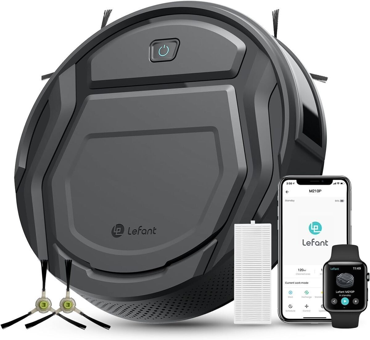 Recensione del robot aspirapolvere Lefant M210P: ultra sottile e anti-groviglio
