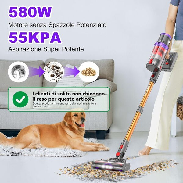 Scopri la nostra recensione completa dell'aspirapolvere senza fili Coovy SU7. Analisi dettagliata di potenza, prestazioni e caratteristiche tecniche per una pulizia efficiente.
