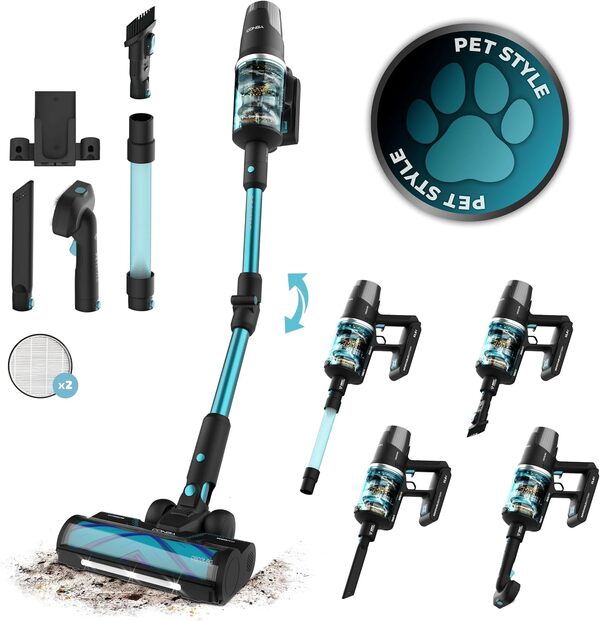 Scopri la recensione completa del Cecotec Conga Rockstar RX50 Pet Flex X-Treme. Aspirapolvere senza fili potente, ideale per animali domestici. Prestazioni, caratteristiche e opinioni dettagliate.