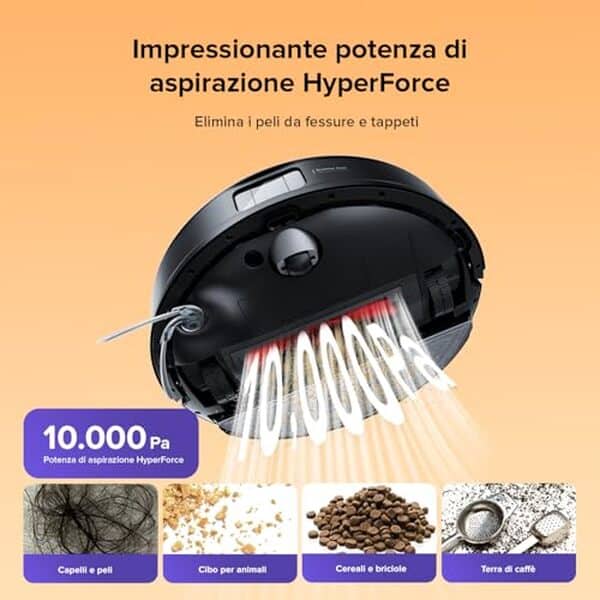 Scopri la recensione dettagliata del Roborock Q10 S5, il robot aspirapolvere con potenza 10.000Pa. Prestazioni, caratteristiche e opinioni complete su questo modello nero di ultima generazione.