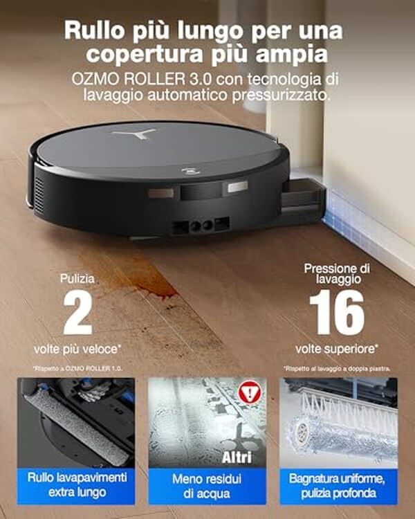 Scopri la nostra recensione completa del robot aspirapolvere e lavapavimenti Ecovacs T90 Pro Omni. Tecnologia 30000Pa, prestazioni eccezionali e caratteristiche innovative: tutto quello che devi sapere.