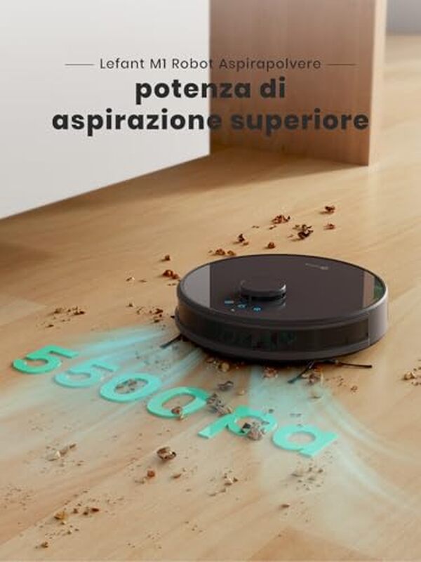Scopri la recensione completa del robot lavapavimenti Lefant M1 5500Pa. Potenza 5500Pa, efficienza straordinaria e tecnologia intelligente per pavimenti perfetti. Leggi il nostro test dettagliato.