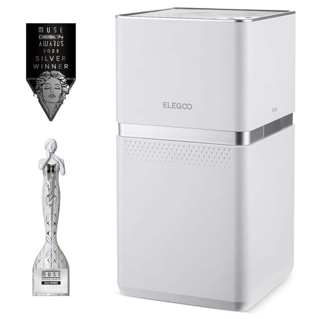 Recensione del purificatore d'aria Elegoo Mars Mate: filtro a carbone attivo con rimozione del 95% dei TVOC