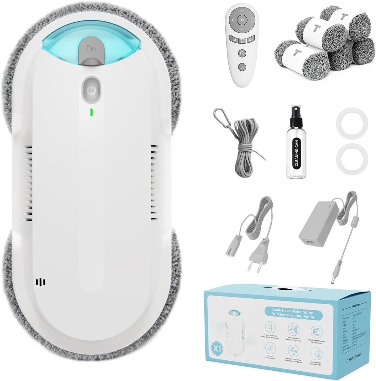 Recensione del robot lavavetri 4800-6400pa: pulizia efficace e intelligente