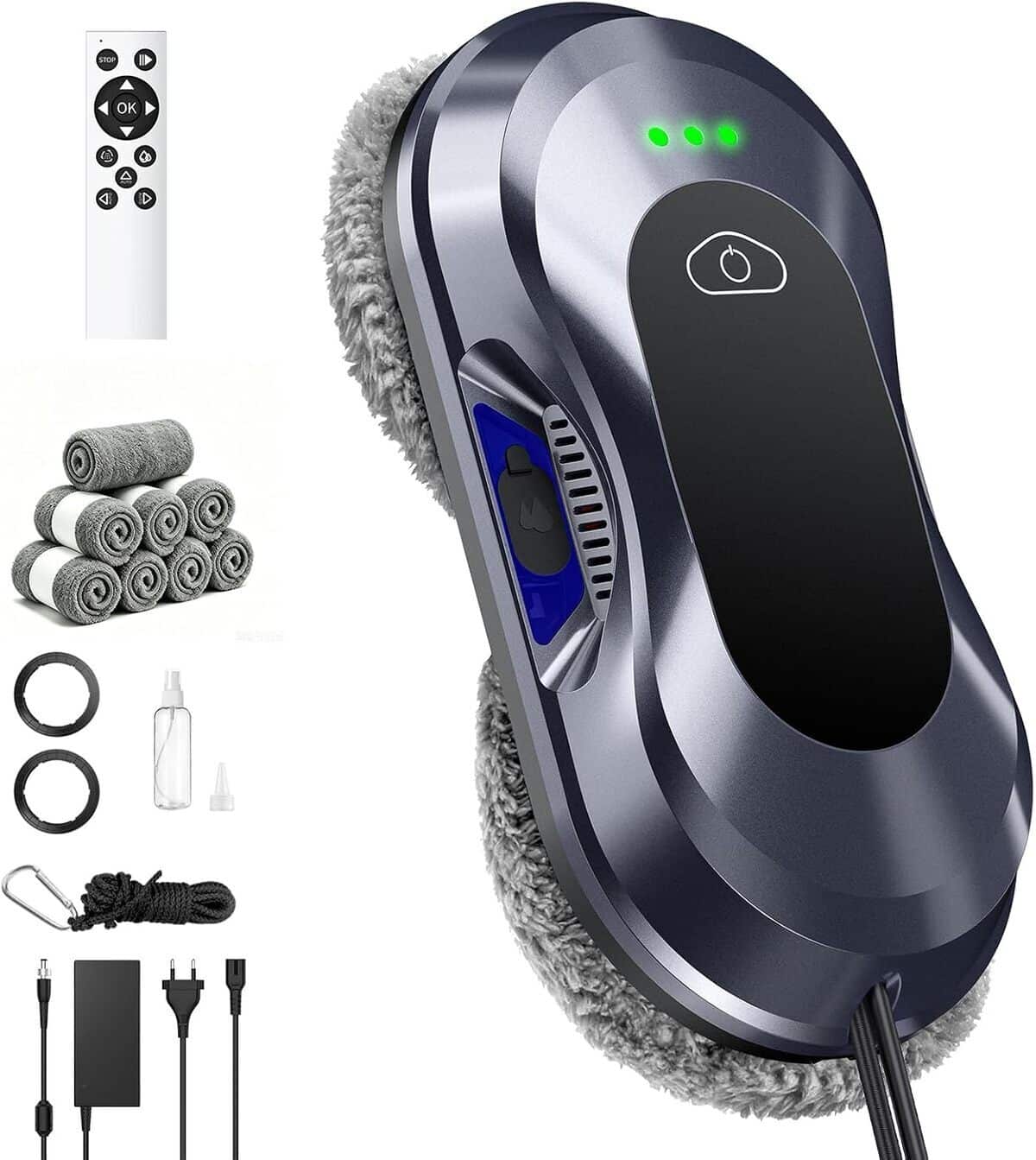 Recensione del robot lavavetri W22D: potenza di aspirazione 6000 Pa