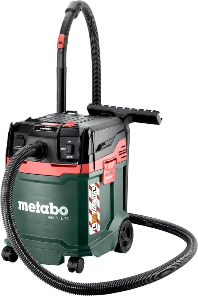 Recensione dell'aspirapolvere ASA 30 L PC di Metabo: scheda tecnica e opinioni