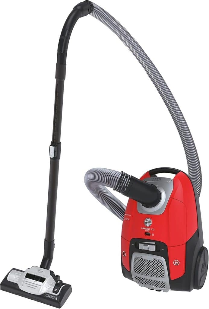 Recensione dell'aspirapolvere Hoover H-ENERGY 500: potenza ed efficienza