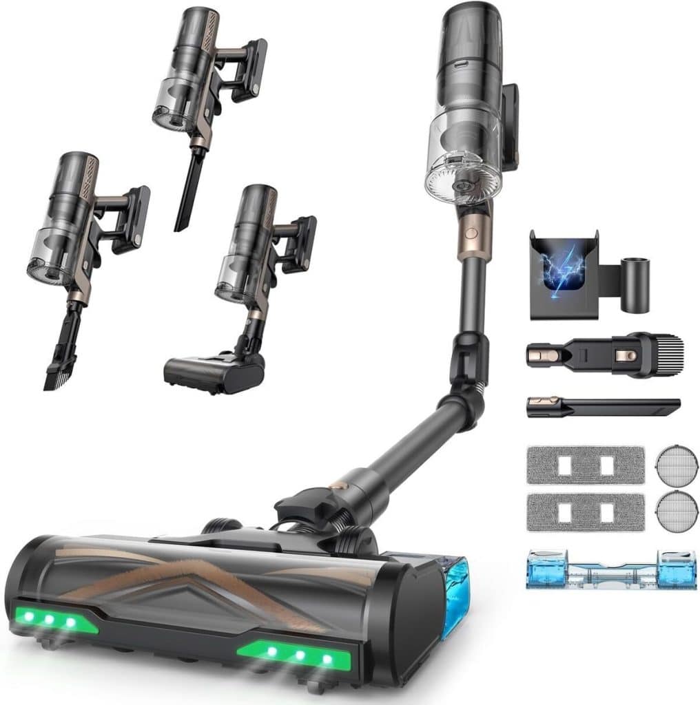 Recensione dell'aspirapolvere senza fili Proscenic P20+: potenza e versatilità