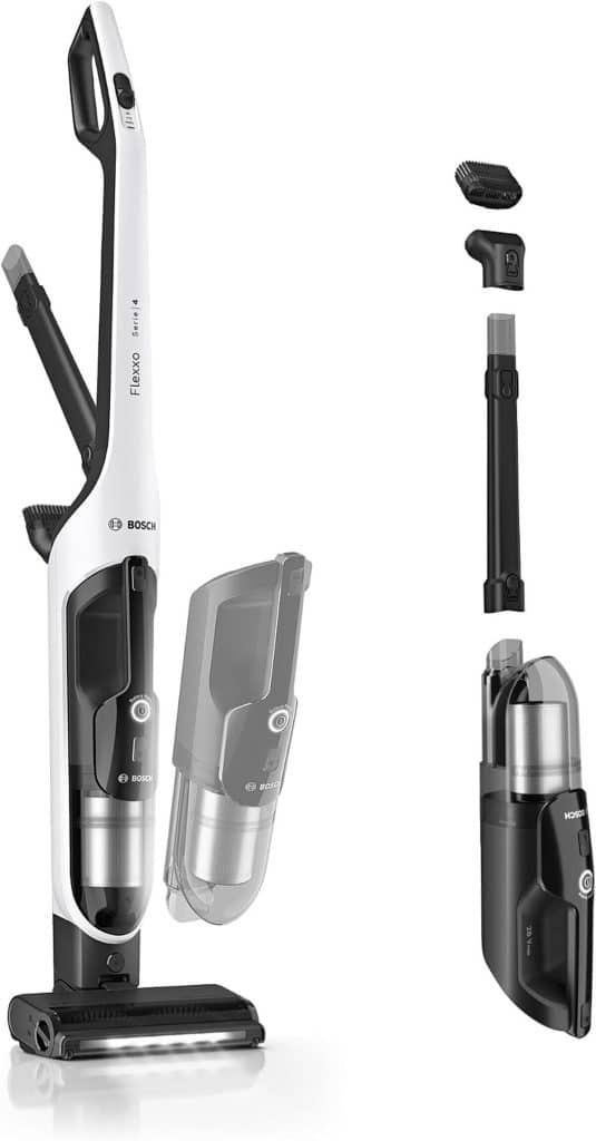 Test: aspirapolvere Bosch BKH4WN28 2in1 con LED, recensione e opinioni