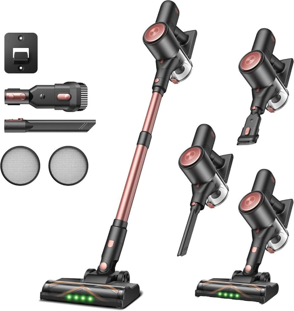 Test : aspirateur sans fil Vexilar V10Pro 45000Pa
